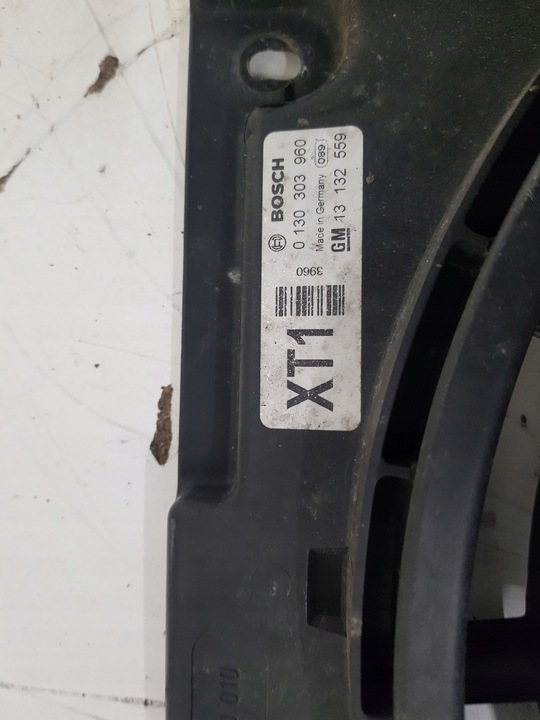 фото №6, Вентилятор радіатор astra h eu 2.0t hb 13147279