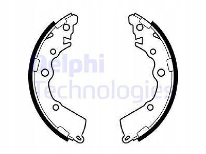 фото №1, Delphi ls2068 набор тормозная колодка тормозных