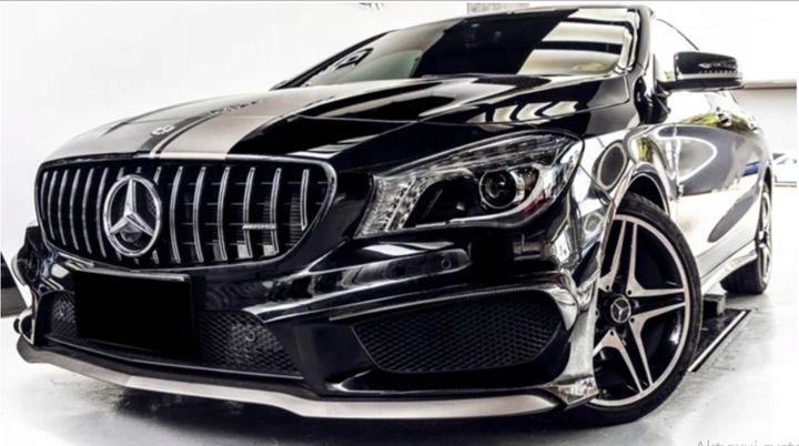 фото №8, Решётка решётка радиатора mercedes cla w117 c117 x117 panamericana amg хром новый