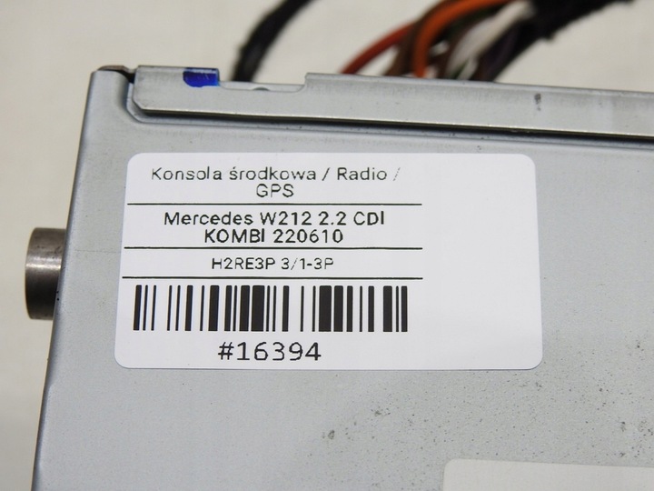 фото №12, Радіо cd mercedes w212 a2129003908