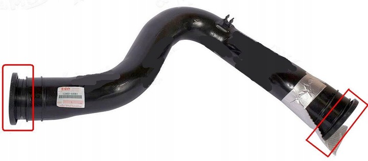 фото №3, Suzuki grand vitara 2,0hdi 16v прокладка труба шланг шланг turbo інтеркулер