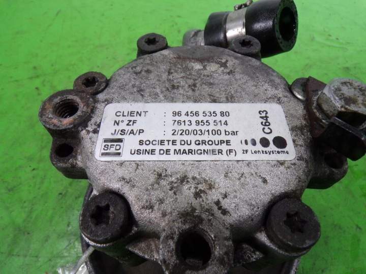 фото №4, Citroen jumper 2.2 hdi насос усилитель 9645653580 7613955514