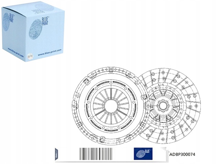 фото №12, Синий print adbp300074 набор сцепление