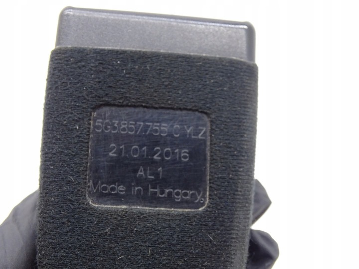 фото №3, Застібка скоба тримач ременя лівий перед skoda octavia iii 5e 5g3857755c