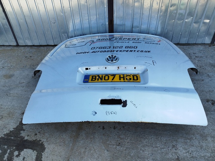 фото №11, Кришка багажника зад vw transporter t5 срібна