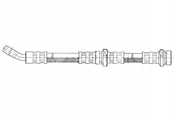фото №1, A.b.s. шланг тормозной гибкий subaru forester 02