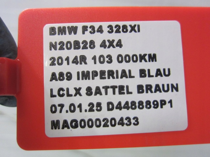 фото №13, Bmw f34 gt 4x4 поворотный кулак левый перед амортизатор 6867447 xdrive 31216798261