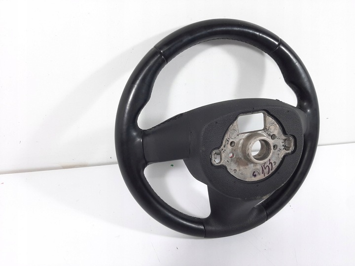 фото №14, Skoda superb ii 2.0tdi 09r кермо шкіра триспицевий 3t0419091h