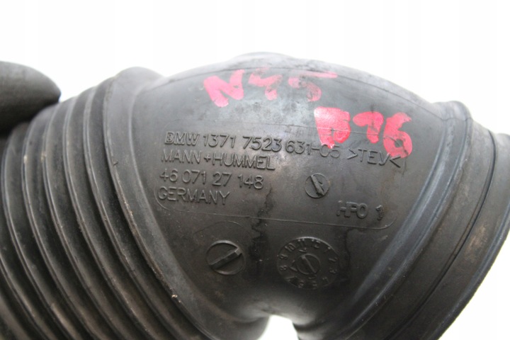 фото №4, Bmw e81 e87 e90 e91 e92 1.6i n43 n45 труба воздуховод воздуха 7523631