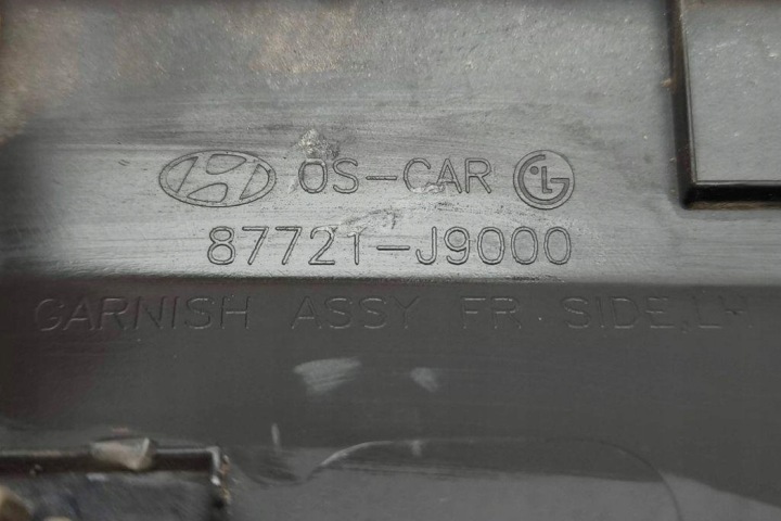 фото №13, Молдинг передних левых дверь hyundai 87721j9000 1.6l 2020