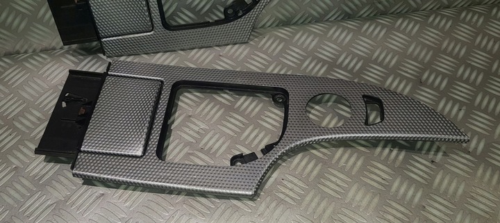 фото №7, Bmw 5 e60 e61 планка рамка декоративна dekor тунелю alu cube 7897232 03-06r eur