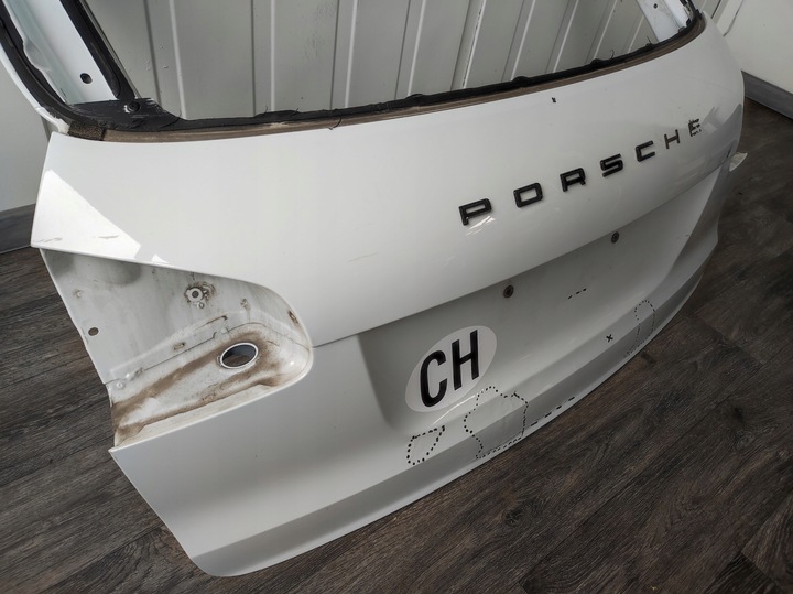 фото №8, Крышка задняя porsche cayenne 7p рестайлинг 2014-2017