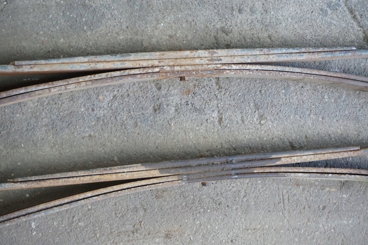 фото №6, Nissan navara d21 king cab рессора рессоры зад 4-pióra 2,5 d