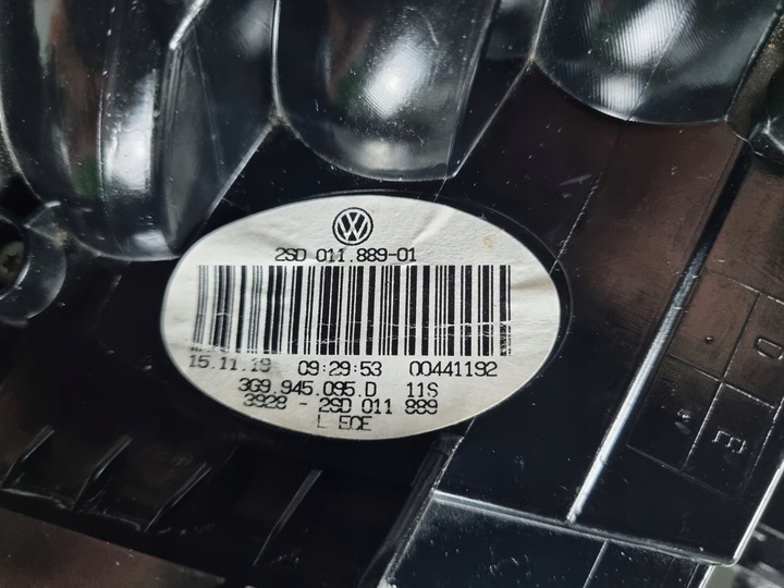 фото №6, Vw passat b8 универсал 3g9 лампа задняя левая зад led 3g9945096d