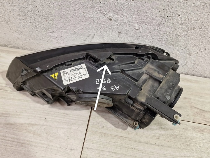 фото №9, Audi a3 8p рестайлинг правая лампа ксенон