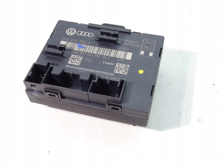 фото №1, Модуль блок керування двері audi оригінальний номер 4f0959795p