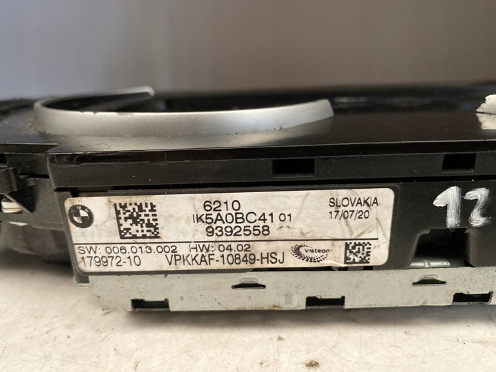 фото №5, Bmw g30 g11 g32 спідометр  манометр 9869606 9392558