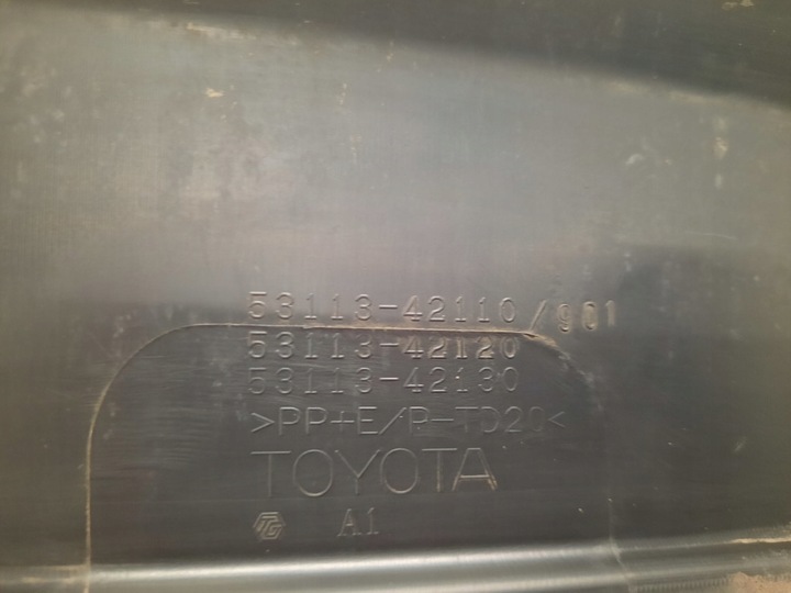 фото №6, Toyota rav 4 v 19- решётка бампера средняя 53113-42110