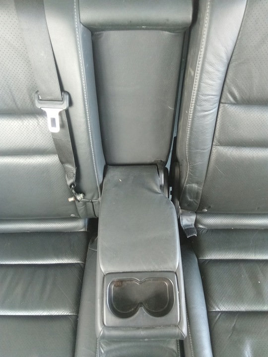 фото №7, K820 диван honda civic 8 5d кожа чёрная