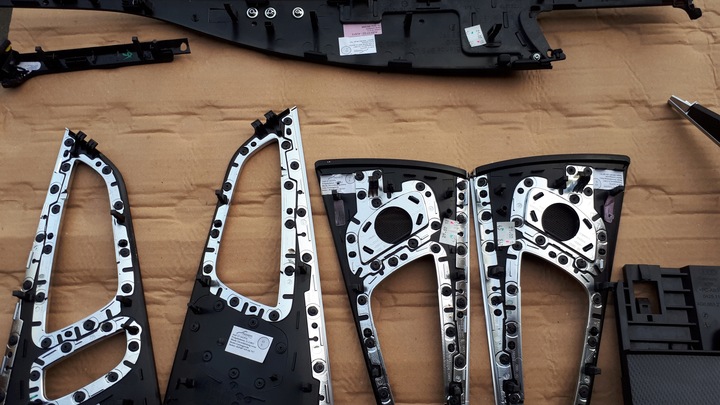 фото №14, S7 4g a7 декори планки двері консолі карбон rs7