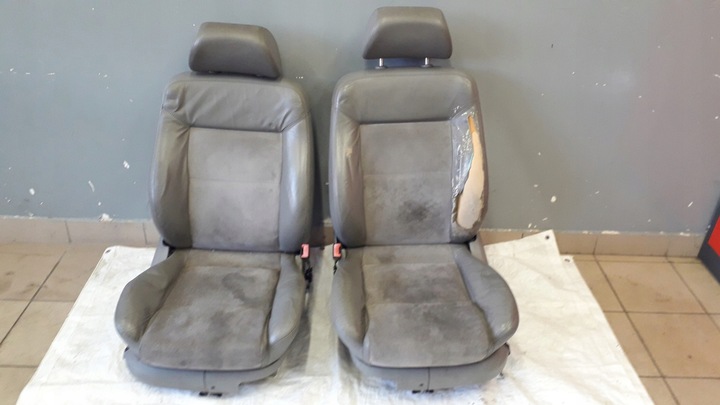фото №11, Сиденья диван recaro полукожа алькантара vw passat b5 рестайлинг европа антрацит
