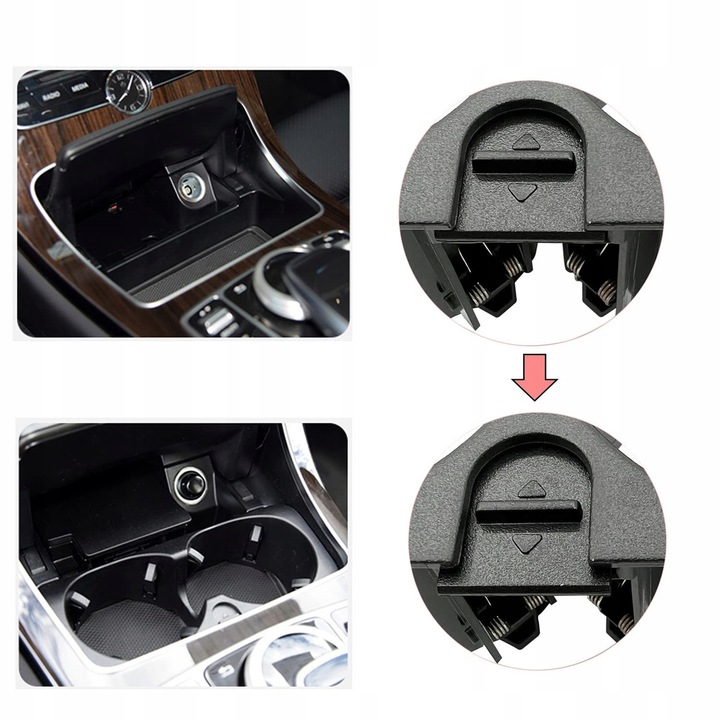 фото №12, Тримач na напої чашки cup do w205 w213 w253 w447 mercedes-benz