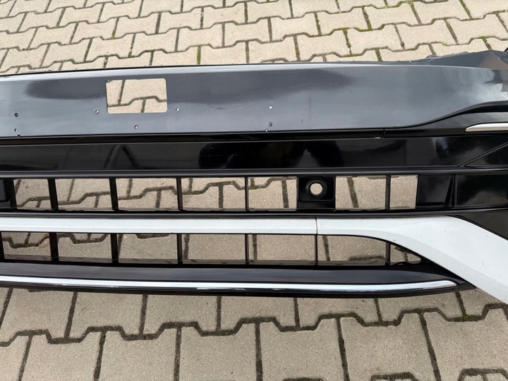 фото №7, Бампер переднє volkswagen tiguan ii 20 рестайлінг 5nn r-line 4xpdc хромовані елементи