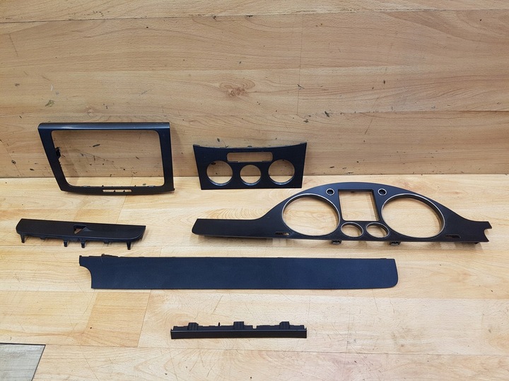 фото №1, Защита планка рамка панели консоли 6szt комплект vw passat b6