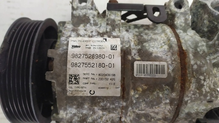 фото №8, Компрессор компрессор кондиционера peugeot 308