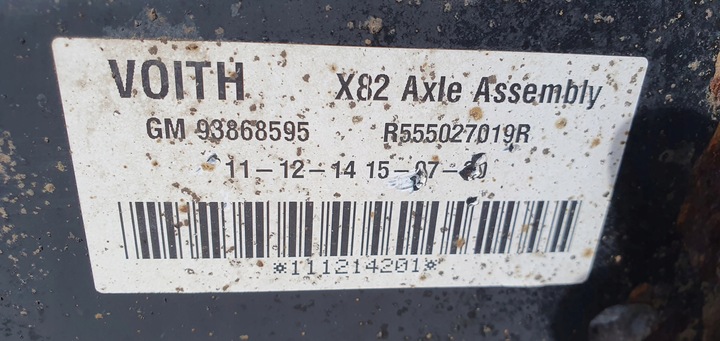 фото №9, Renault trafic iii vivaro 3 підвішування зад вісь 93868595