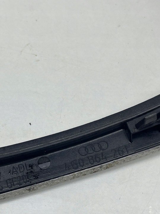 фото №16, Audi a6 c7 планка декоративная dekor туннеля среднего шлифованный алюминий