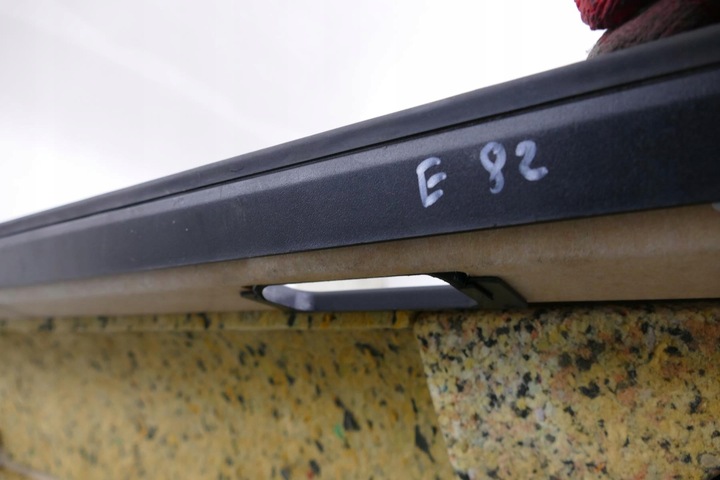 фото №8, Bmw 1 e82 полка багажника зад маскировочная накладка динамик