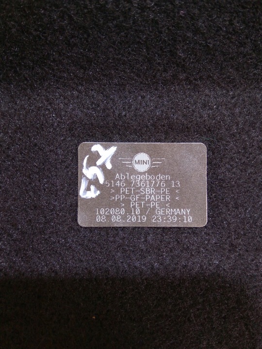 фото №3, Mini cooper f57 полка задняя 7361776