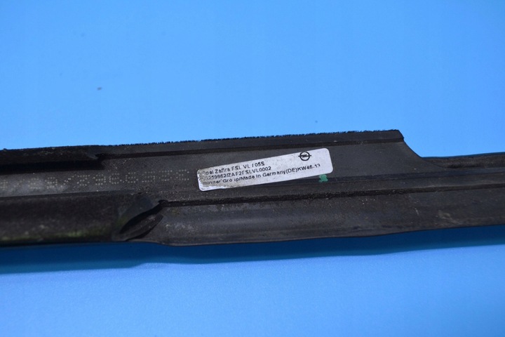 фото №6, Планка накладка дверь левый перед хром zafira c 11-19r