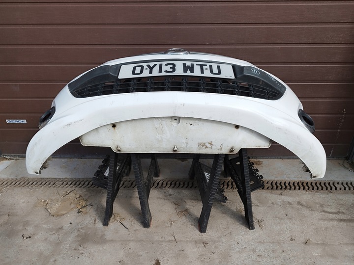 фото №12, Бампер решітка радіатора перед opel corsa d рестайлінг роки 2011-2014 opc line колір z474