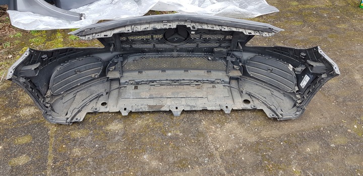 фото №16, Mercedes gla w156 2017r бампер капот крила підсилювач перед колір 787