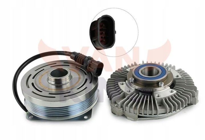 фото №1, Ft45656/fas сцепление вентилятора iveco 09-,14- 6pk