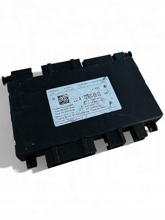 фото №1, Mercedes e c207 модуль блок управления сиденья левый перед a1729006903