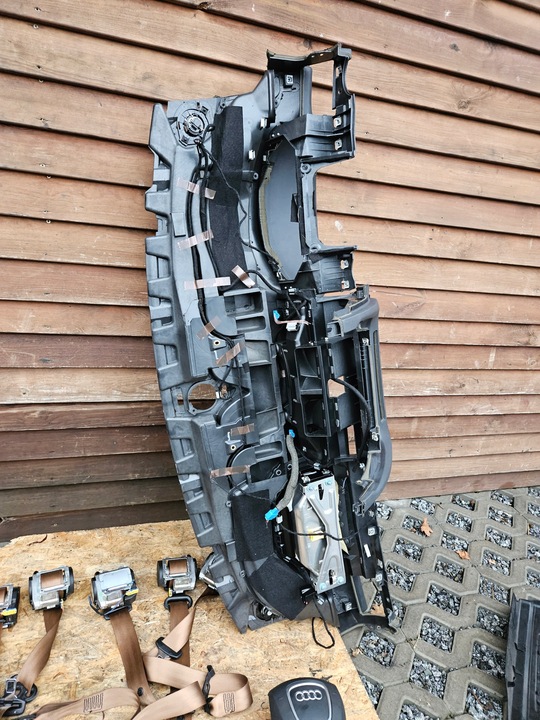 фото №14, Консоль панель роздавальна audi a8 d3 європа капот 4e0 air bag