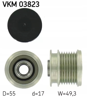 фото №3, Vkm 03823/skf колесо пасове генератора db skf