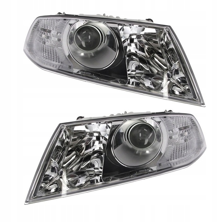 фото №1, Skoda octavia ii 04-12 фара лампа переднє ліва права набір лінза