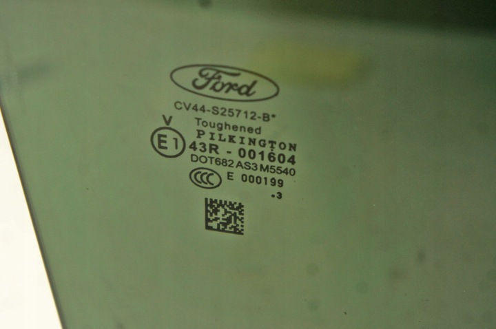 фото №7, Rs165 ford kuga mk2 ii стекло дверь правые зад cv44-s25712-b 13r