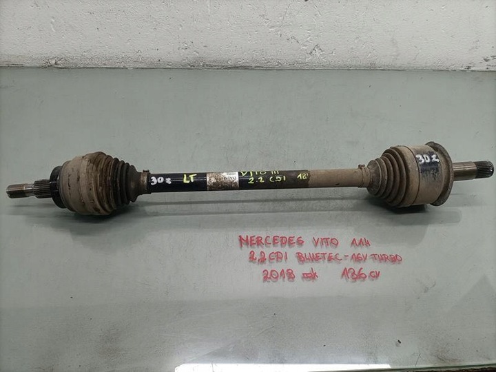 фото №1, Полуось левый зад mercedes vito w447 2.2 cdi a4473503900