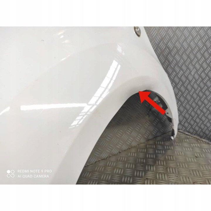 фото №6, Ford transit connect ford tourneo connect крило переднє лівий перед білий