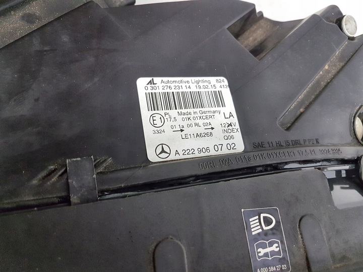 фото №12, Mercedes s - класс w222 полный led l+p a2229060702 a2229060802 f-v.at