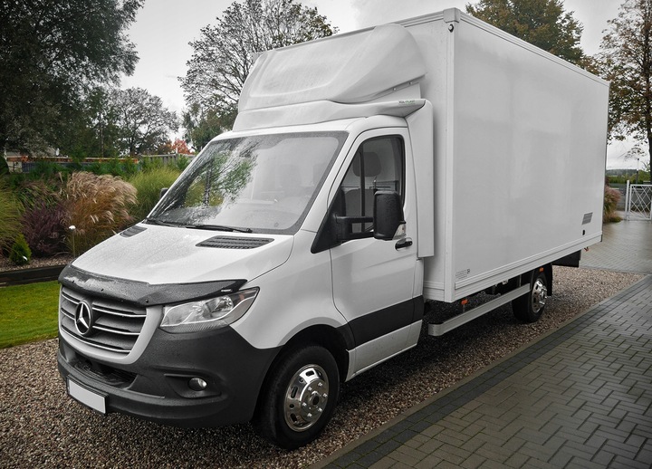 фото №5, Защита капота обтекатель do mercedes sprinter w907 2018- | abs