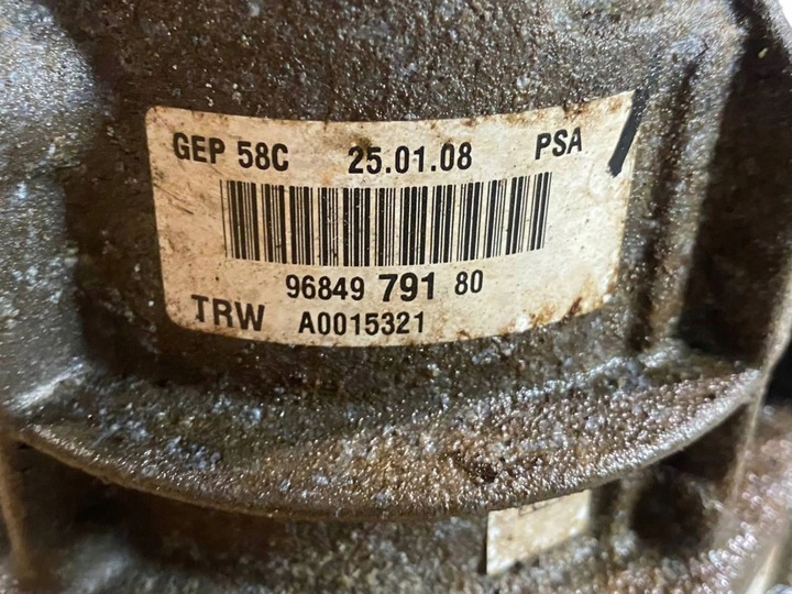 фото №7, Peugeot 308 2008 насос підсилювача