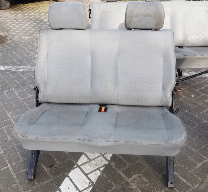 фото №11, Vw t4 диван сидіння лавка складна 3-легковий 3 ряд європа
