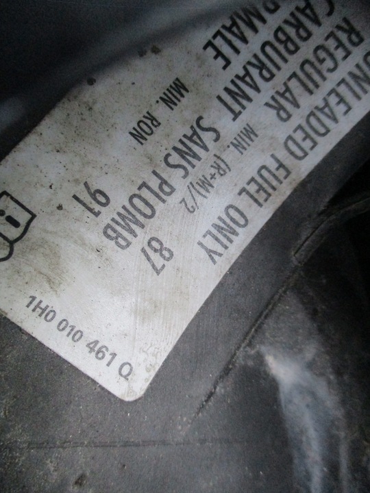 фото №5, Кришка заливання пального vw golf vii 1h0010461q