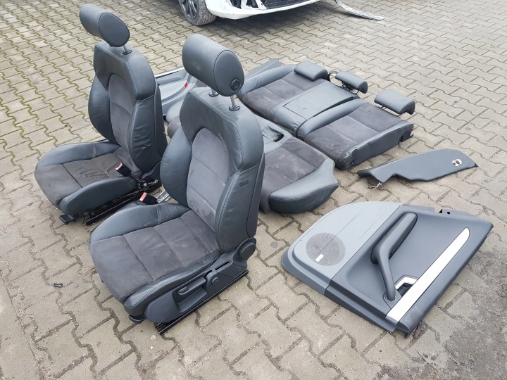 фото №6, Seat exeo 09-13 универсал сиденья диван алькантара